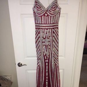 Evening maxi dress